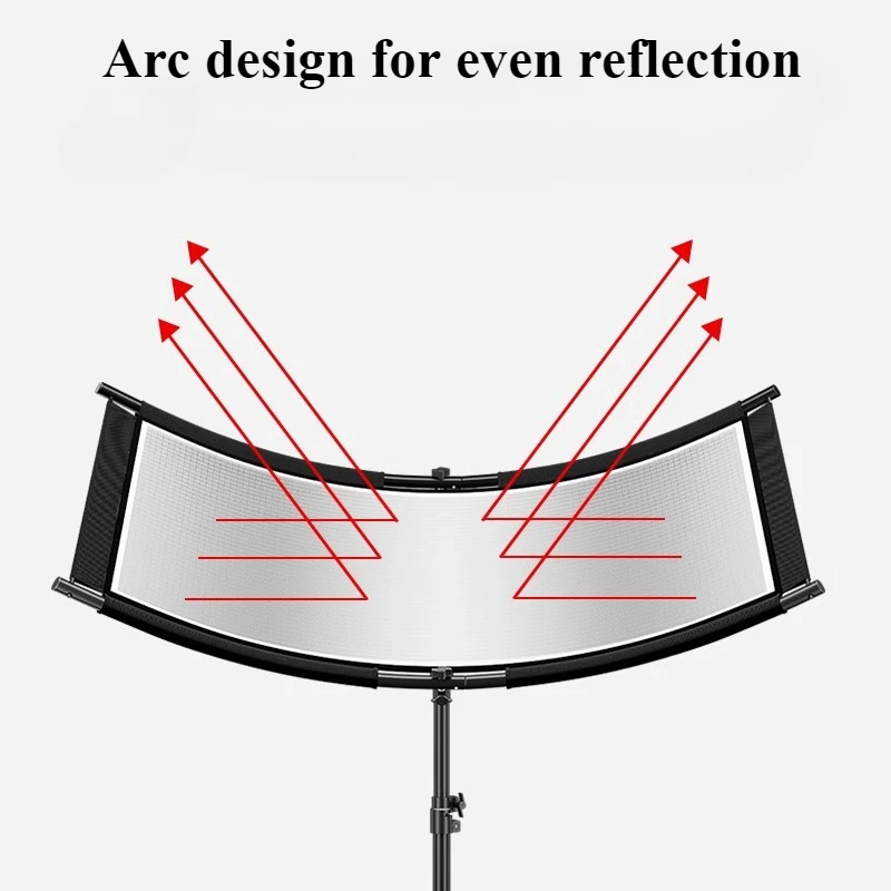Photography Lighting Type - 4 Renkli Kumaş U Tipi Reflektör