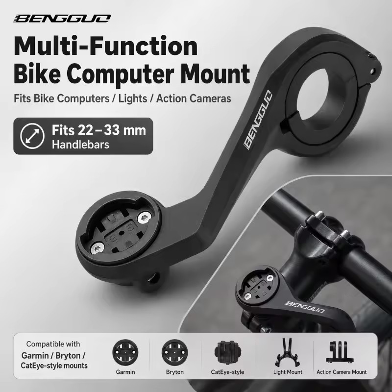 Photography Lighting Gear - GPS Bisiklet Bilgisayar Montaj Tutucu Uzatma