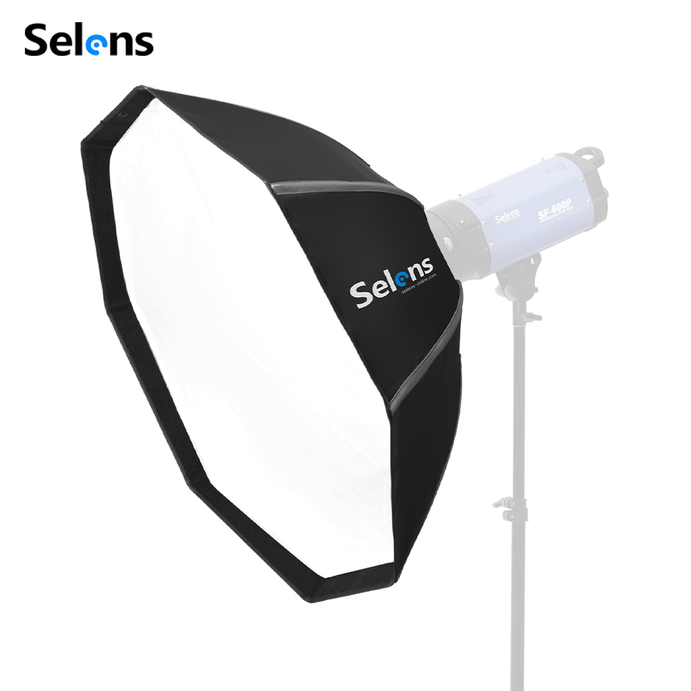 Photography Umbrella Lighting Setup - Selens 82/105cm Şemsiye Softbox +Bowens Montajlı