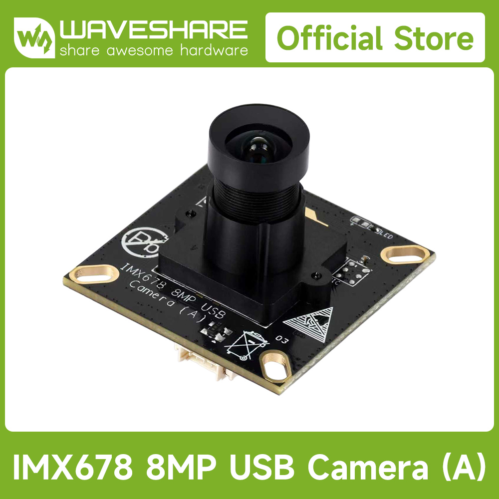 Photography Lighting Gear - Waveshare IMX678 8MP M12 USB Kamera
