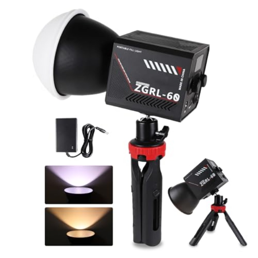 Photography Lighting Color - 60W COB LED Video Işığı, 8000