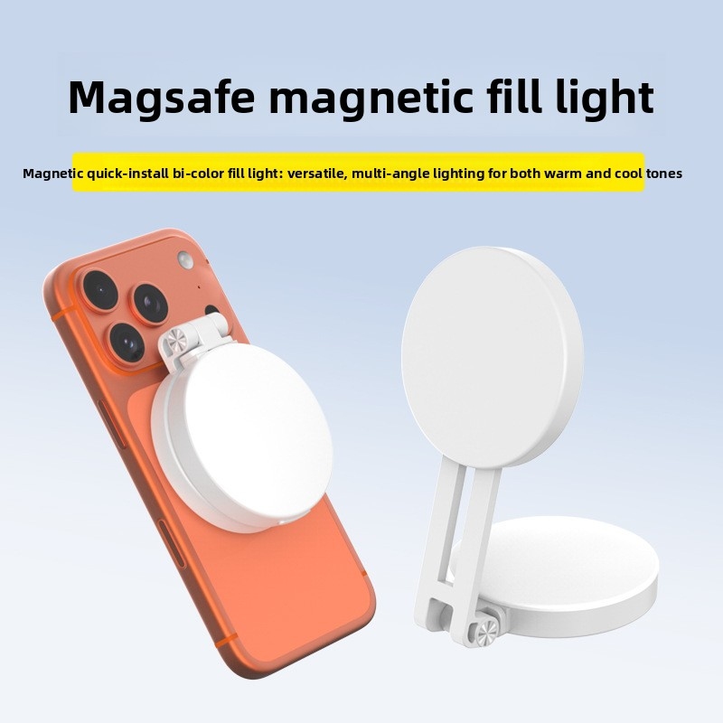 Photography Lighting Color - Magsafe Telefon LED Halka Işık Taşınabilir