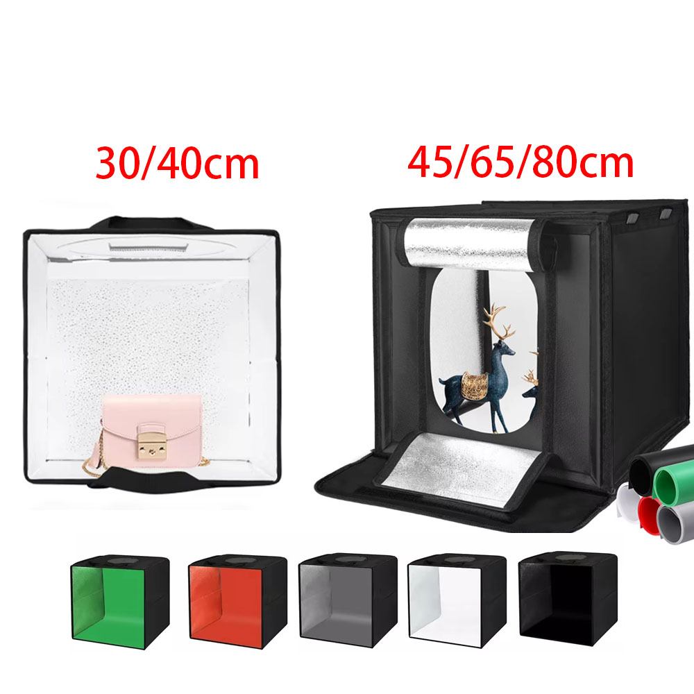 Photography Lighting Kit - 30/40/45 65 80 cm Fotoğraf Çadırı