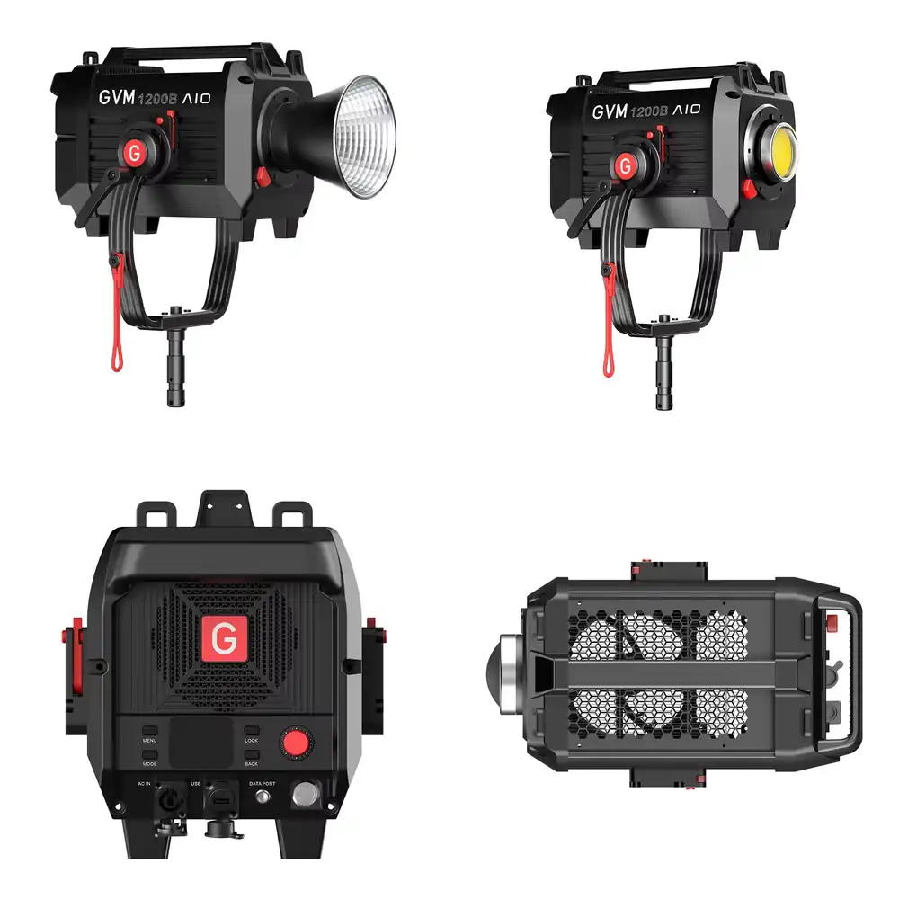 Photography Lighting Color - GVM SD1200B AIO 1200W Fotoğrafçılık COB