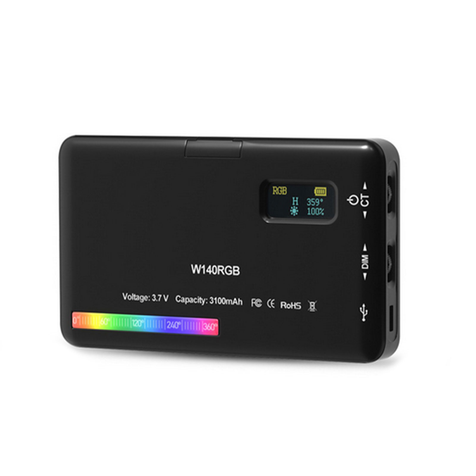 Photography Lighting Color - RGB Modları Mini Spot Işığı Dolgu