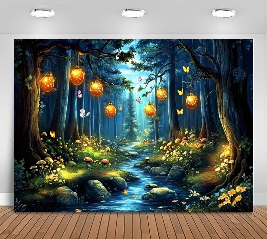 Photography Lighting Ideas - Büyülü Orman Fikirleri Parlayan Fener Akış