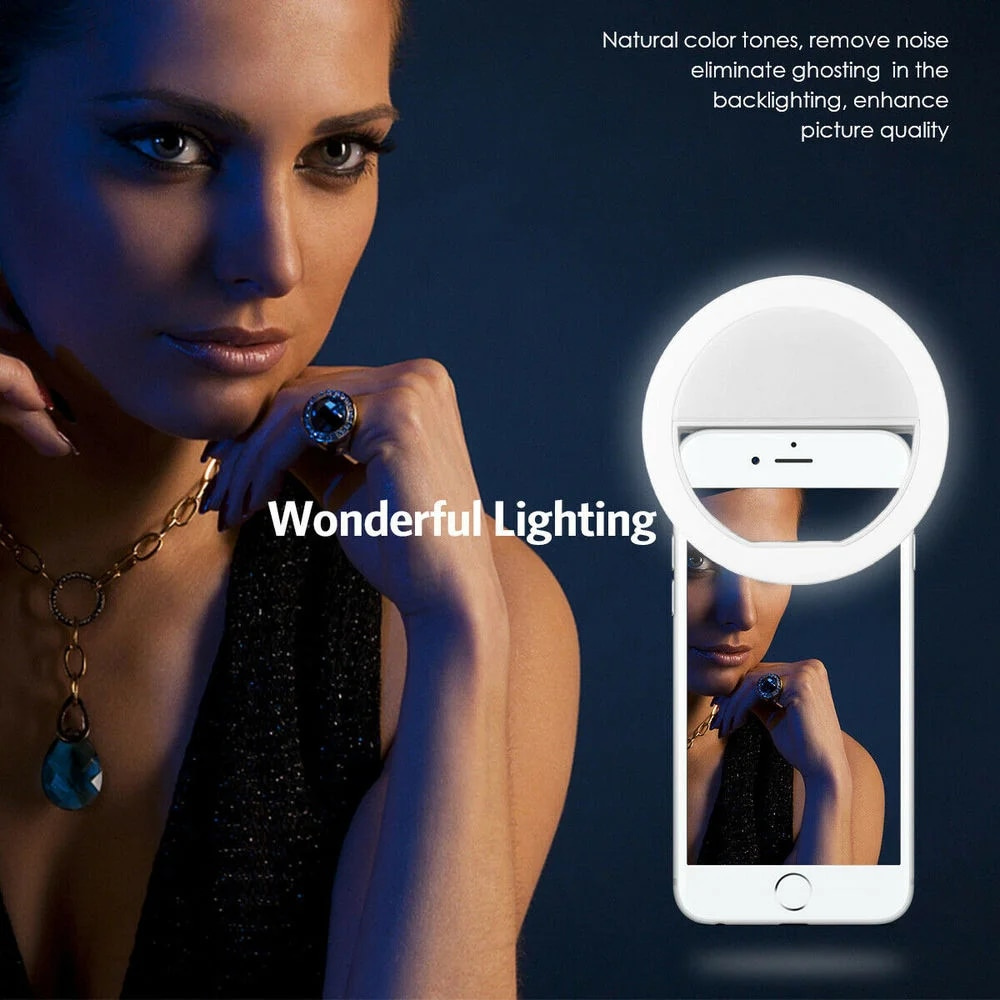 LED Selfie Dolgu Işığı USB Şar - Photography Lighting Gear incelemesi ve fiyatı