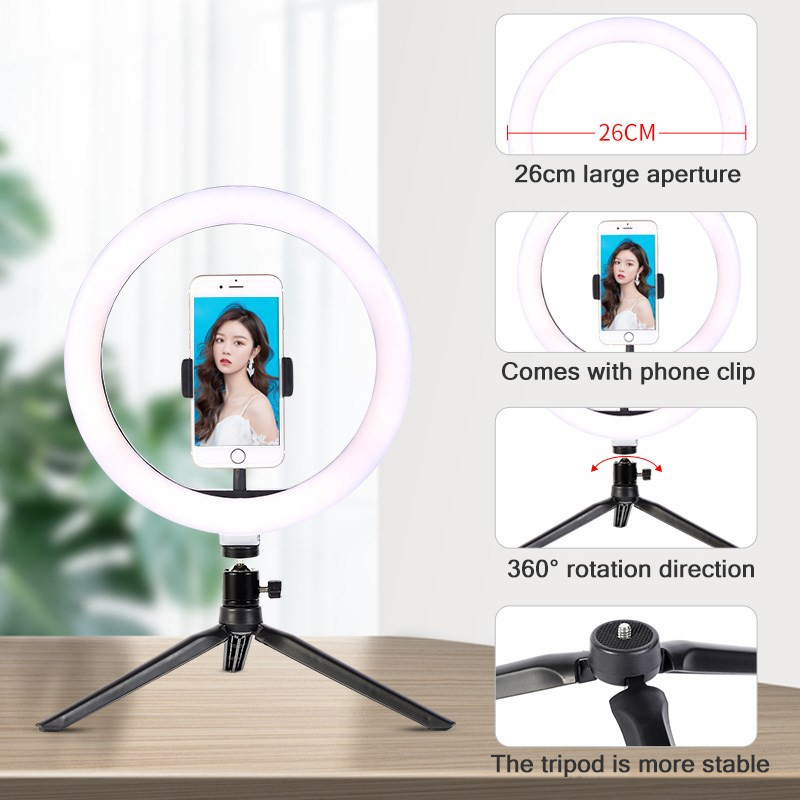 26 cm 10 inç Led Halka Selfie  - Photography Lighting Kit incelemesi ve fiyatı