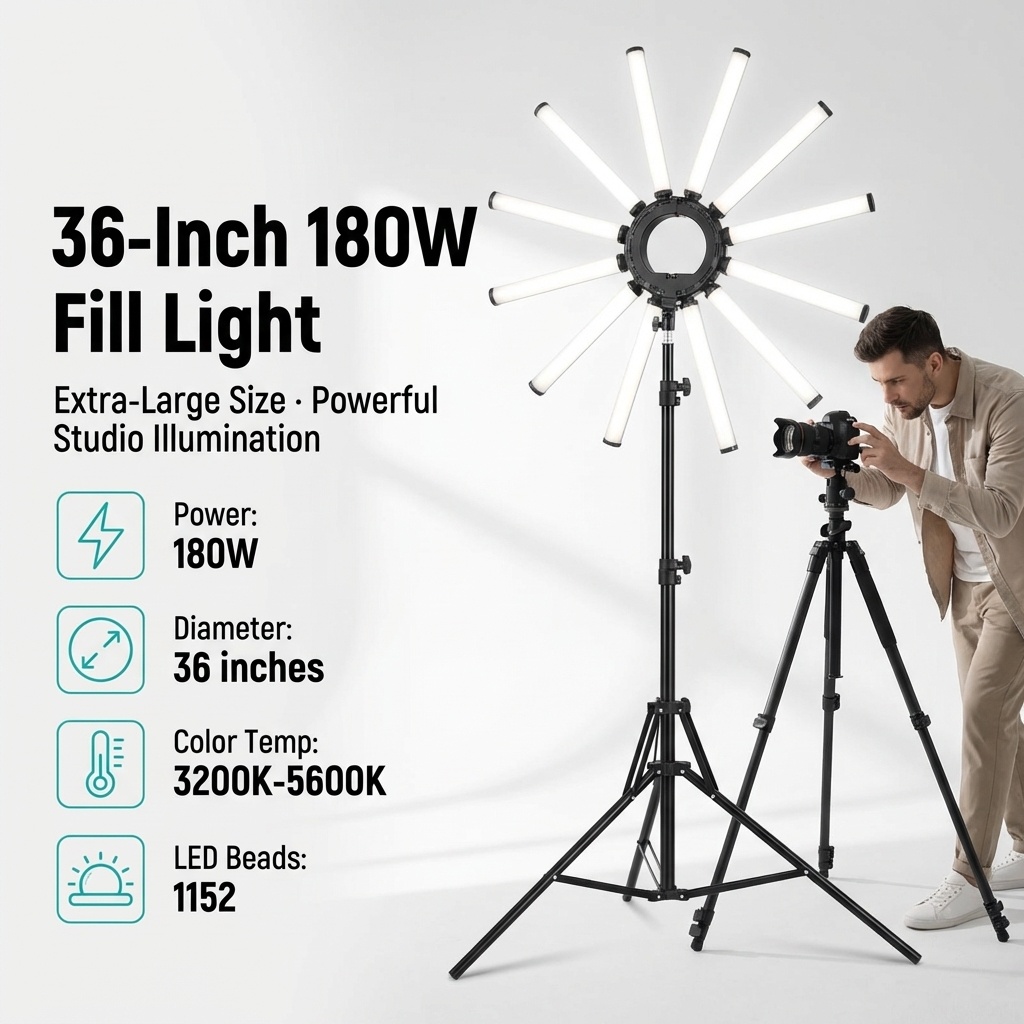 12 Kollu Çoklu Tüp Fotoğrafçıl - Photography Lighting Kit incelemesi ve fiyatı