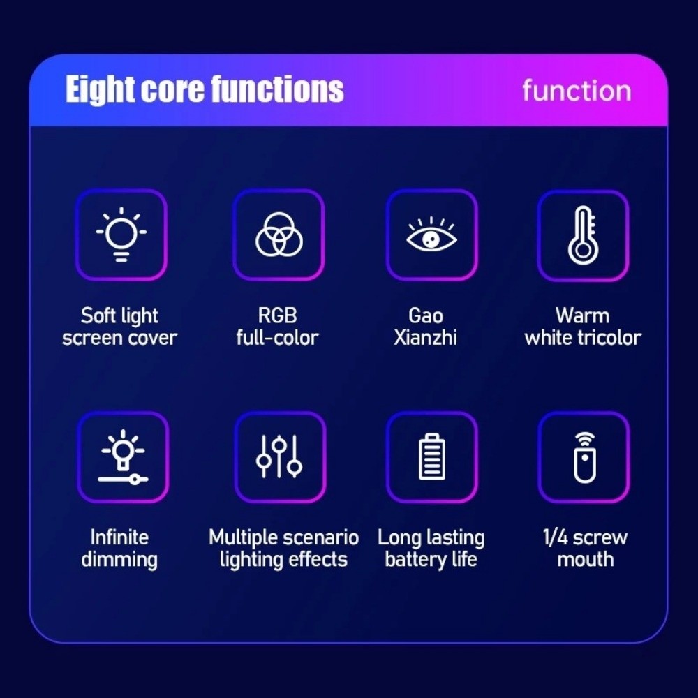 Elde Taşınabilir LED RGB Işık  - Photography Lighting Color incelemesi ve fiyatı