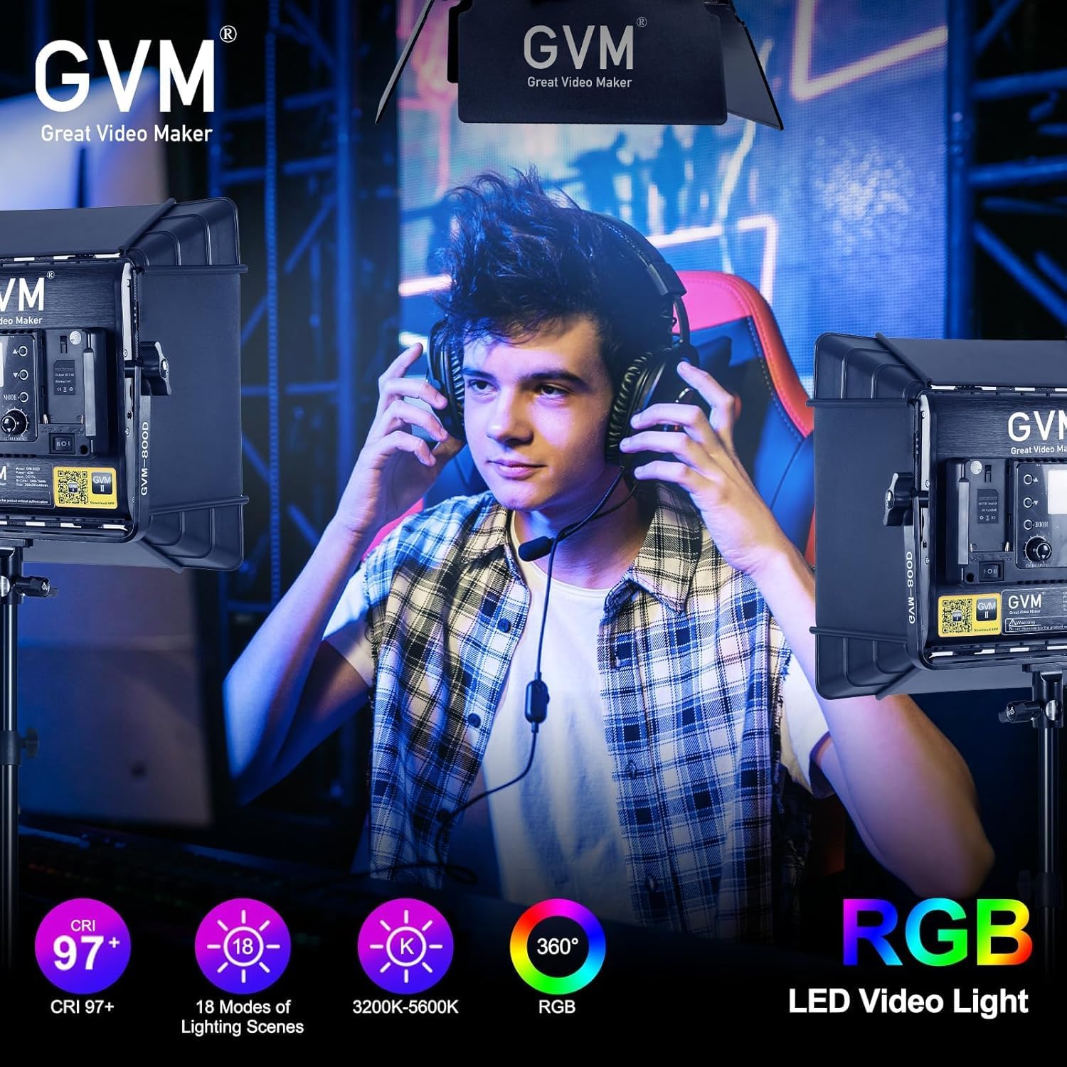 RGB LED Video Aydınlatma Kiti, - Photography Lighting Kit incelemesi ve fiyatı