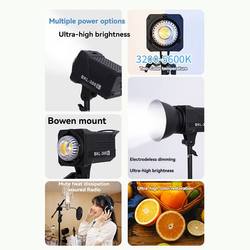 300W Bi LED Video Işığı, Portr - Photography Lighting Color incelemesi ve fiyatı