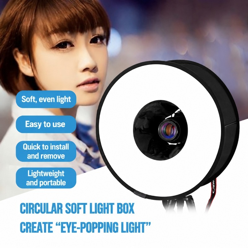 Katlanabilir 45cm Halka Flaş Y - Photography Lighting Type incelemesi ve fiyatı