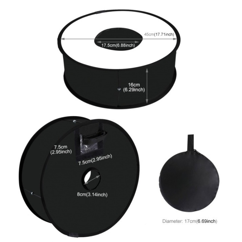 Katlanabilir 45cm Halka Flaş Y - Photography Lighting Type incelemesi ve fiyatı